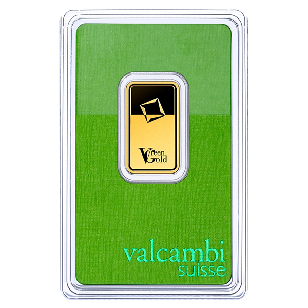 Gold Valcambi Suisse Minted bar - 10 Gram